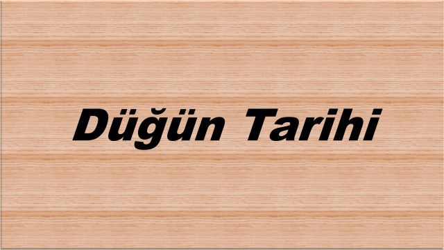 Bahri Genç Oğlu Tayfunu Evlendiriyor